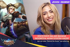 470K views · 1.5K reactions | Ini dia yang Anda tunggu-tunggu, Voiceover dalam Bahasa Indonesia! Seperti apakah kolaborasi antara MLBB dan Jessica Iskandar? Siapa Hero yang akan menggunakan suara Jessica Iskandar dan apa harapannya untuk hari mendatang? Penasaran? Tonton Videonya sekarang juga! | Mobile Legends: Bang Bang | Facebook
