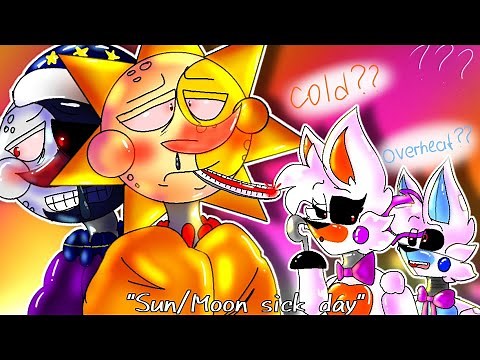 "Sun/Moon sick day" - FNaF Security Breach animation