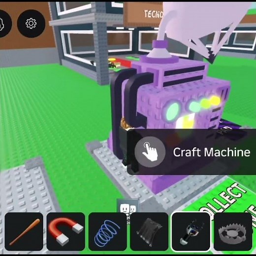 how to get in craft machine