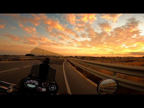 🌅 Peaceful Motorcycle Ride ASMR | Royal Enfield Himalayan 411 at Sunset