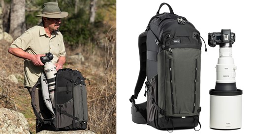 Think Tank's New Backpack Holds Your Huge Telephoto Lenses