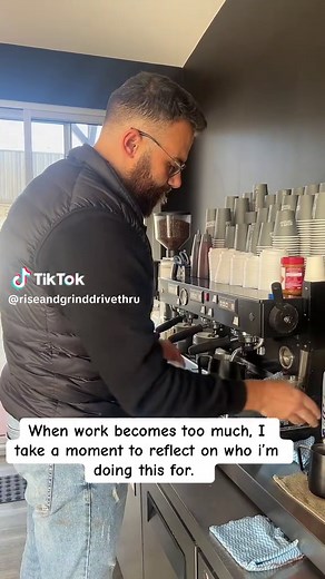 Rise & Grind Drive Thru Coffee on TikTok