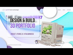 3D Portfolio | React + Vite, Three.js, Tailwind.CSS