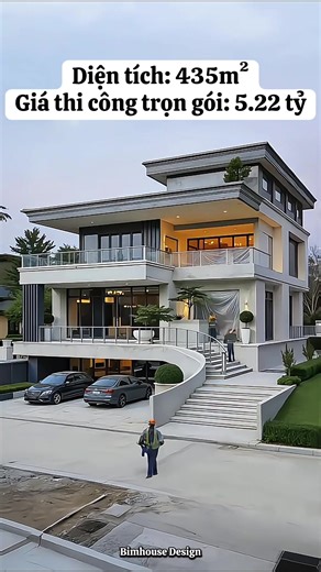Phần 163:NHÀ RỘNG NHƯNG VẪN PHẢI DỄ Ở! Diện tích: 435m² Giá thi công trọn gói: 5.22 tỷ Số phòng ngủ: 6 phòng Thời gian thi công: 6 tháng Phong cách: Hiện đại 👉 Hãy để Bimhouse Design lên ý tưởng cho căn nhà mơ ước của bạn. #Bimhouse #luxuryhouse #bietthu #xaynhatrongoi #thietke