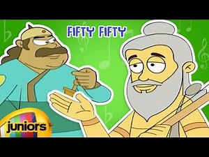 Akbar And Birbal Animated Stories In English For Kids | Fifty Fifty | Mango Juniors