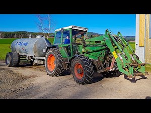 Cabview | Fendt Farmer 309 LSA am Gülle fahren