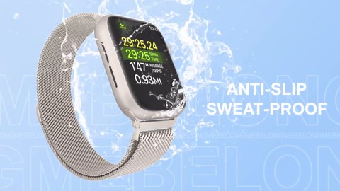 BELONGME 3 Pack Mesh Loop Compatible with Apple Watch Bands for Women Men 40mm 41mm 38mm 42mm 44mm 45mm 49mm 46mm Series 11 10 9 8 7 6 5 4 Ultra3 SE3 2, Stainless Steel Metal Magnetic Strap for iWatch