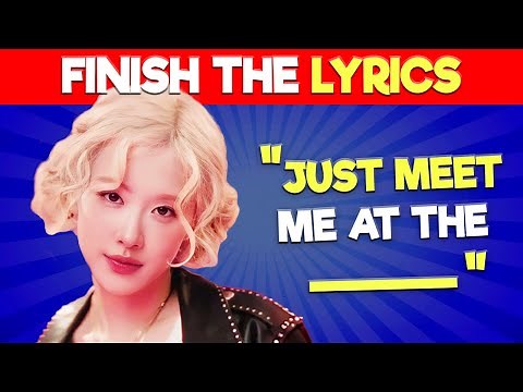 FINISH THE LYRICS 🎶 2025 Edition | Music Quiz