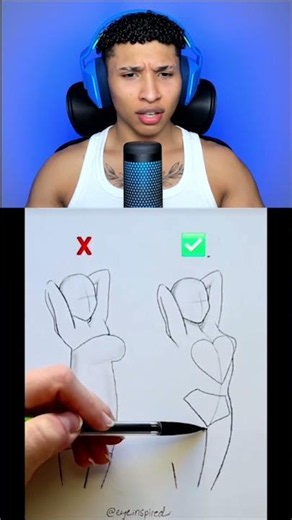 The right way to draw a dress #ryansamuel