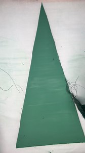 I made this Christmas Tree using ripped fabric and cardboard. 🌲 #diy #christmasdiy #rusty #crafts | Handmade by Rosalinda