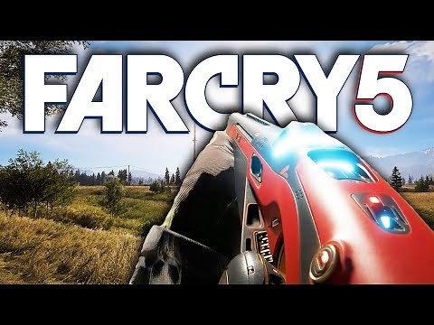 ALIEN WEAPONS SHOWCASE... Far Cry 5 Free Roam!