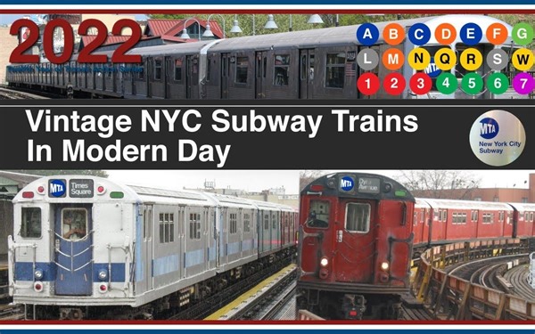 纽约地铁怀旧列车