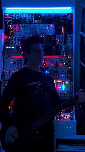 Playing Bass Through My Modular Rig for Soul Reaver: The Dead Shall Rise Soundtrack (In Progress)