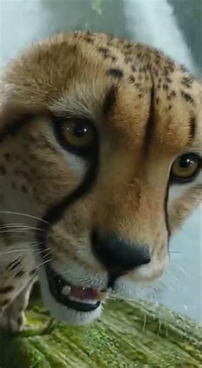 Cheetah Chased a Baboon Across the Waterfall Roots — Then It Fell