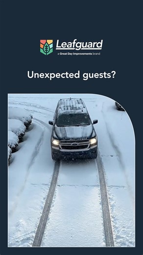 Leafguard Gutter System on Instagram: "When unexpected guests drop by, your attention’s on them - not your gutters. With Leafguard’s clog-free protection, that’s one less thing to worry about. They never need cleaning and always look presentable, so you can focus on welcoming guests, not dealing with debris. Call 1.800.Leafguard or click the link in our bio! #GreatDayImprovements #WorryFree #MaintenanceFree #CleanGutters #ProtectedByLeafguard"