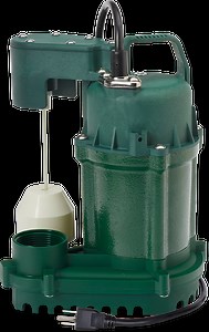 1/3 HP Cast Iron Submersible Sump Pump