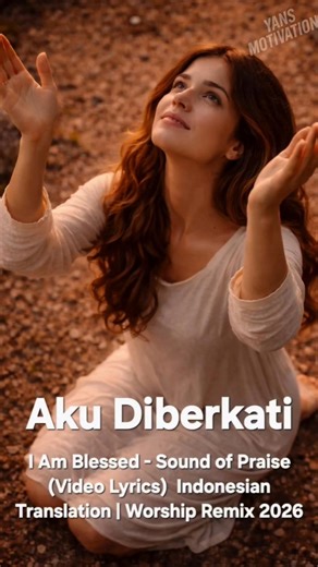 Aku Diberkati - ​I Am Blessed - Sound of Praise (Video Lyrics) - Worship Remix 2026 #shorts