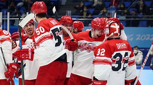 Denmark earns first-ever win in Olympic men's hockey