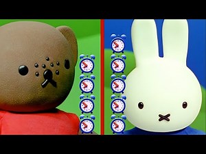Who has the most clocks? | The Same Game | Play along with Miffy | Animated Show for Kids