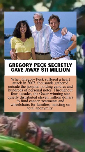 Gregory Peck Secretly Gave Away $11 Million #story