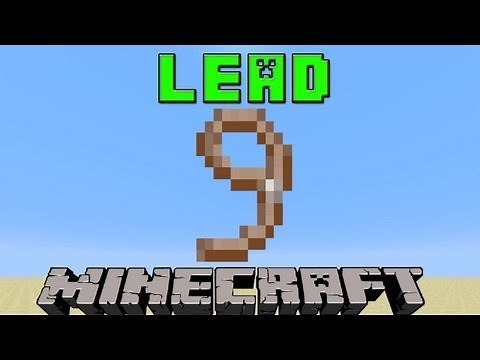 How To Make A Lead in Minecraft | 1.8 Update