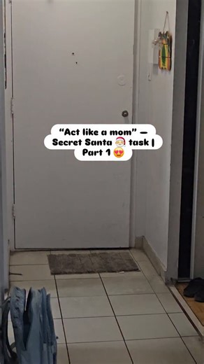 Priya Sarathy on Instagram: "When my son takes the Secret Santa 🎅 task seriously: “Act like a mom” — Part 1 😄 #trendingsong #secresanta #christmasfun🎄 #2025journey"