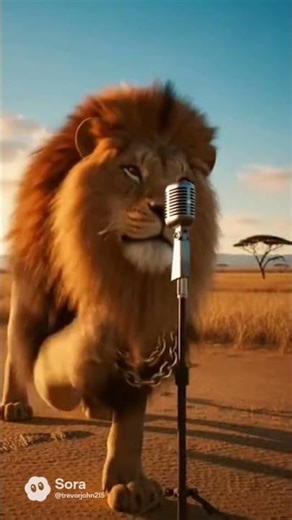 Kitty Kat Rap #viral #viralvideo #shorts #shortsfeed #lion #cat #rap #hiphop #viralshorts #ai #music