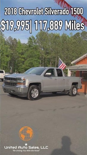 2018 Chevrolet Silverado 1500 – Full-Size Truck Power 🛻