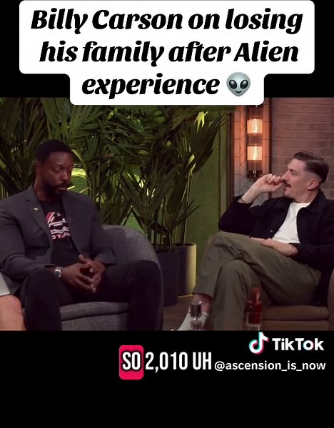 Billy Carson Discusses Alien Encounter and Family Impact
