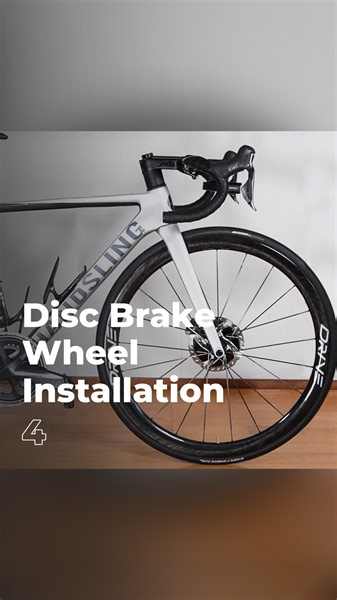 2.6K views | How to easily install disc brake wheel. Part 4 of our how to series #elitebikewheels #roadbike #cycling #guides #gravelcycling | Elitewheels cycles | Facebook