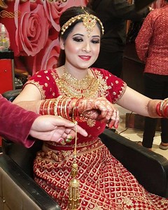 Preparation for kalira Shine Makeovers Makeup done by seema batra kharbanda Appointment 8800234202 Address c.96 hari nagar clock tower near rainbow school west delhi #bridalmakeup #anastasiabeverlyhills #maccosmetics #hair #beauty #love#anastasiabeverlyhills #maccosmetics #hari #subash | Shine Beauty clinic and makeovers | Facebook