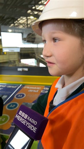 Children at the Recycling Discovery Centre got to see exactly what happens to our waste. ❤️❤️ Listen on BBC Sounds https://bbc.in/46KLTXN “Ask your smart speaker to play BBC Radio Merseyside on BBC Sounds to hear it.” | BBC Merseyside