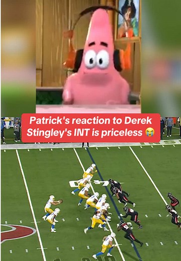 Derek Stingley's INT Reaction on Nickelodeon NFL Broadcast