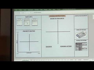 Virtual Huddle Board - First Session Intro