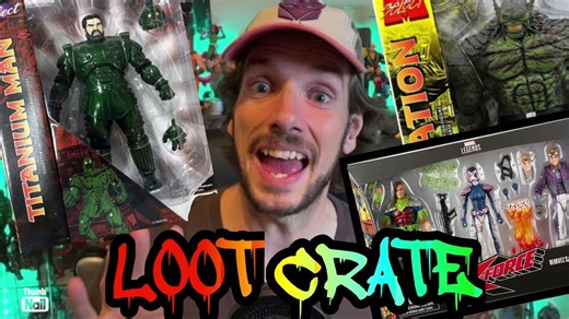 Loot Crate: Titanium Man, X-Force 3 Pack, and an Abomination of a Figure!