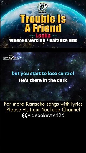 Trouble Is A Friend - Lenka - Karaoke Teaser #karaokesongwithlyrics #karaokesongs #videoke #karaoke