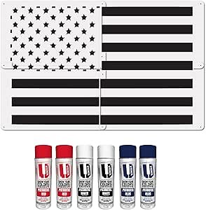 U-Stencil USA American Flag Original Stencil Kit - Giant - USAXLS-001