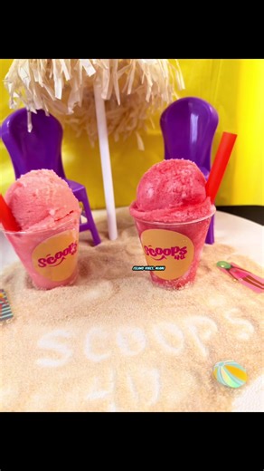Scoops4u Mocktails: Miami Vice and Island Vibes