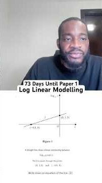 Day 73: Log Linear Modelling | 100 Days Until Paper 1