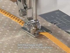 Brother Accessory Braiding Foot English