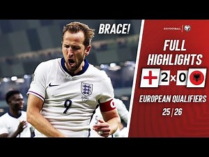 Albania vs England 0-2 - Highlights & All Goals - Harry Kane Goal