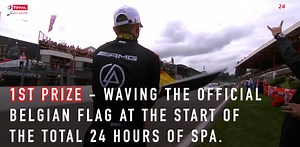 18K views · 184 reactions | This could be you! Be at the parade tomorrow, like our page, post a picture of yourself attending the parade with the #mySpa24h to win one of these amazing prizes. Winners will be announced during the parade. Don’t miss it. | 24 Hours of Spa | Facebook