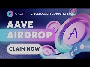 Airdrops : AAVE Airdrop Simple Steps to Claim Up to 15,000 $AAVE