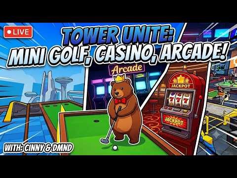 Tower Unite but We Lose Everything at the Casino! 🎰💀 (ft. Cinny & DMND) (Vertical Stream)