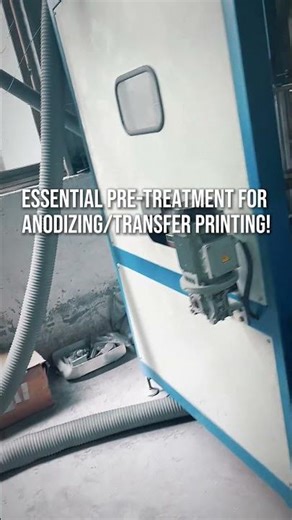 Essential pretreatment for aluminum profiles before anodizing/transfer printing!