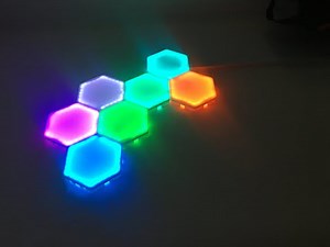 Making Nerdforge's Nanohex lights (How To)