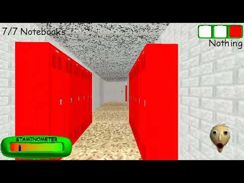 Baldi's Basics Classic Remastered | Part 340/500 | Glitch Style | Vertex Glitching(like bossfight)