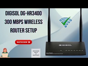DIGISOL DG-HR3400 Router Full Setup | Step-by-Step WiFi Configuration Guide (Easy Tutorial)
