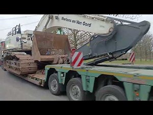 CATERPILLAR 352F ON THE ROAD