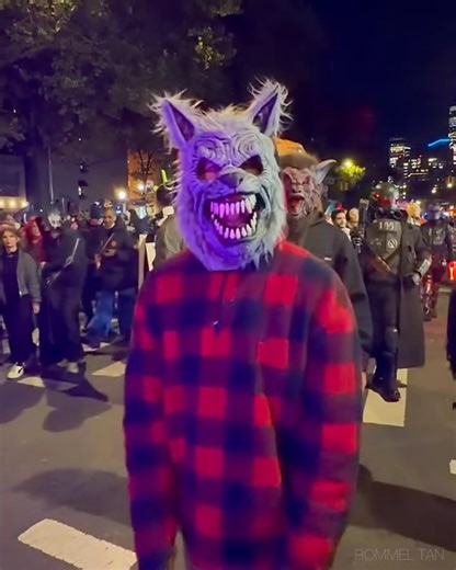 (In The) VAST CONTINUUM — #TiltedAxes - NYC Village Halloween Parade | Patrick Grant